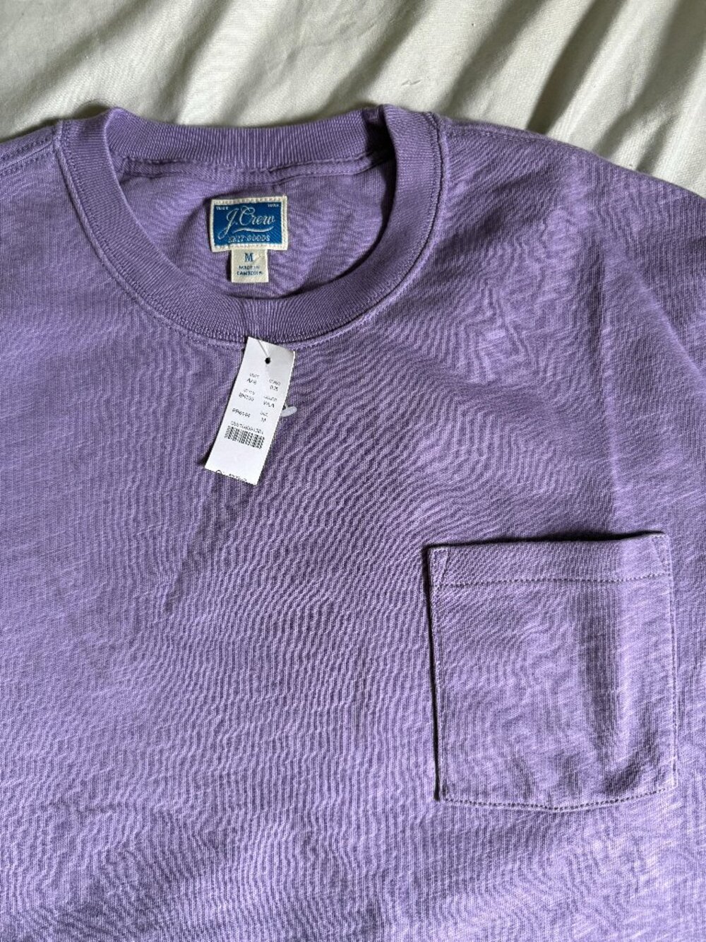 J. Crew Knit Goods Crewneck SweatShirt Purple Medium $60